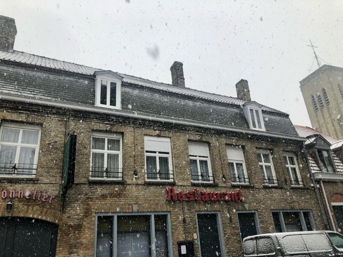 Hotel - Restaurant Au Tonnelier Bergues Zewnętrze zdjęcie
