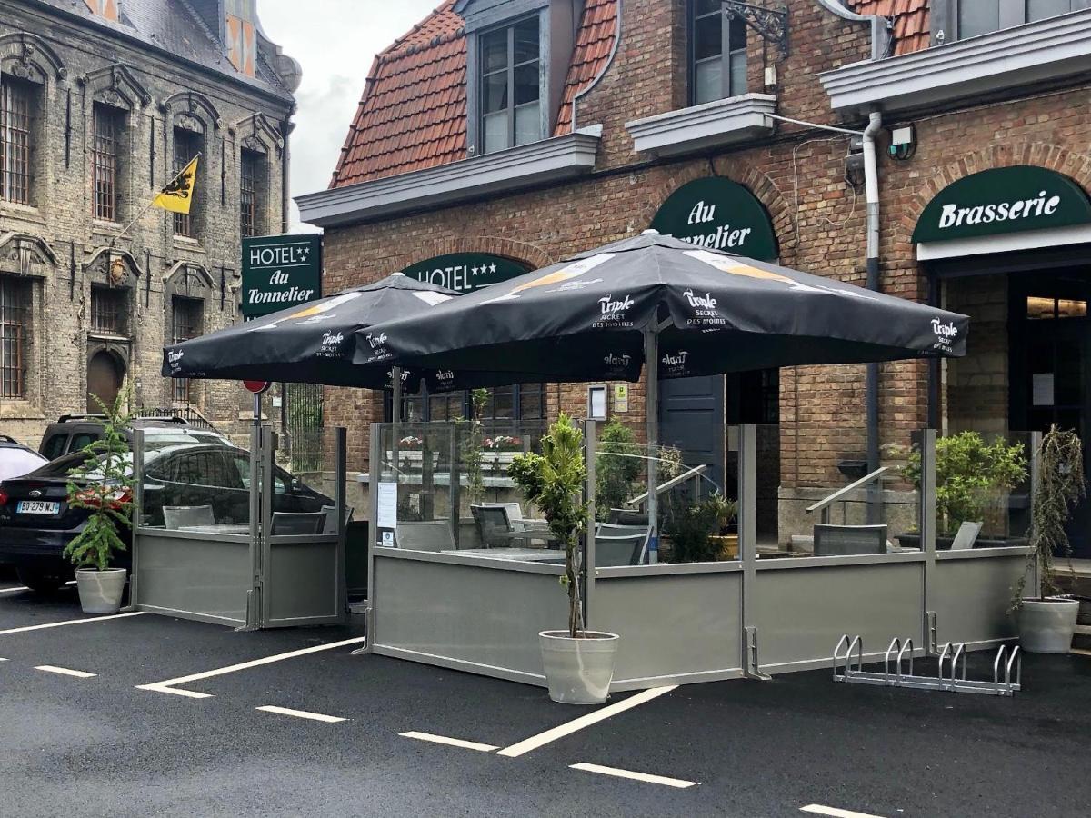 Hotel - Restaurant Au Tonnelier Bergues Zewnętrze zdjęcie