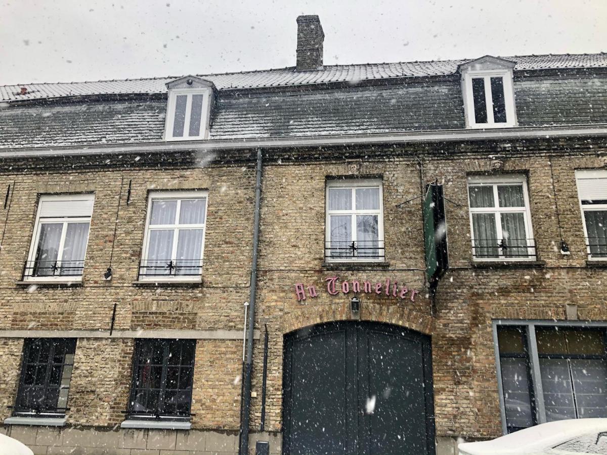Hotel - Restaurant Au Tonnelier Bergues Zewnętrze zdjęcie